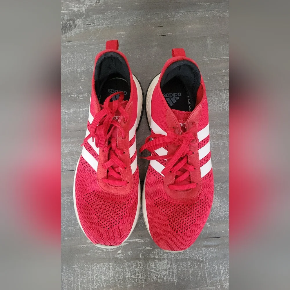 Adidas Men’s Red Phosphere Running Shoes 10